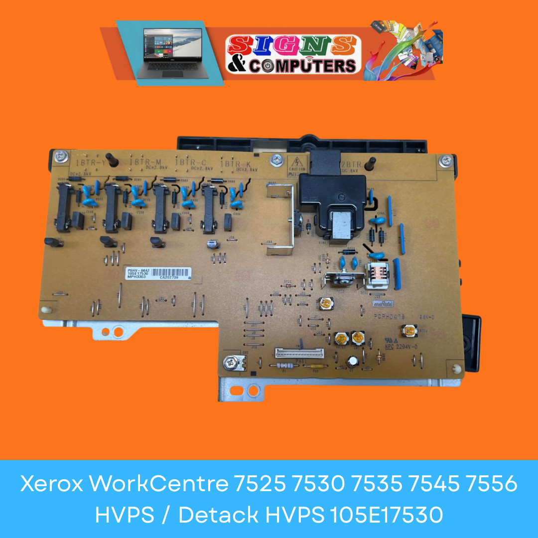 Xerox WorkCentre 7525 7530 7535 7545 7556 HVPS / Detack HVPS 105E17530