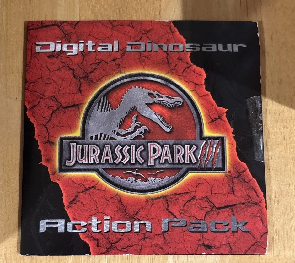 Jurassic Park III: Digital Dinosaur Action Pack PC CD movie based games SEALED