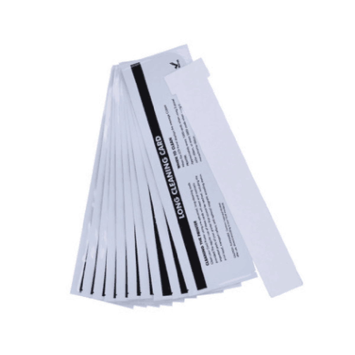 10 pcs/lot Cleaning Card Compatible Evolis Zenius Primacy 326mm T Card Printers