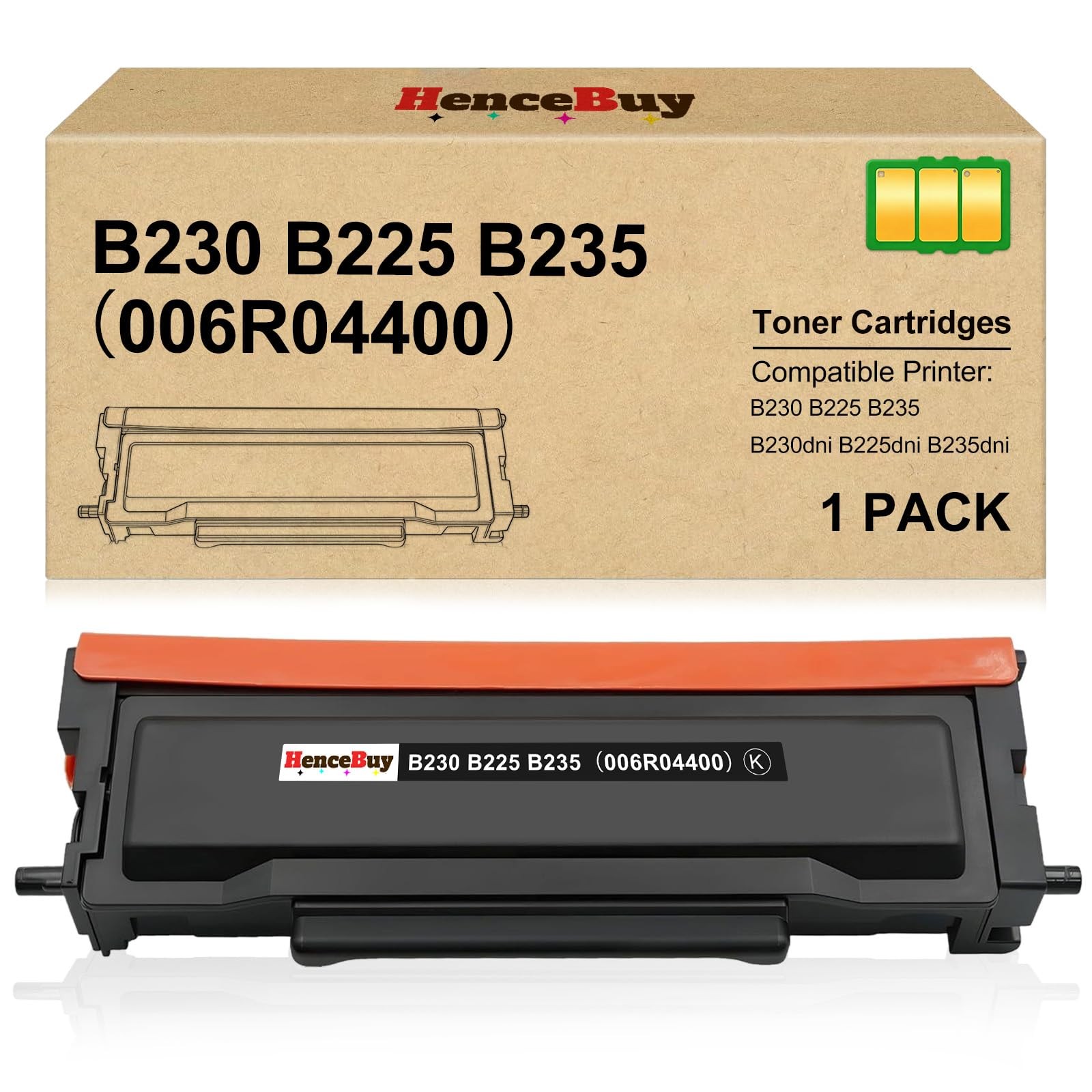 B230 B225 B235 Black Toner Cartridge for 006R04400 006R04401 Black Toner Cart...