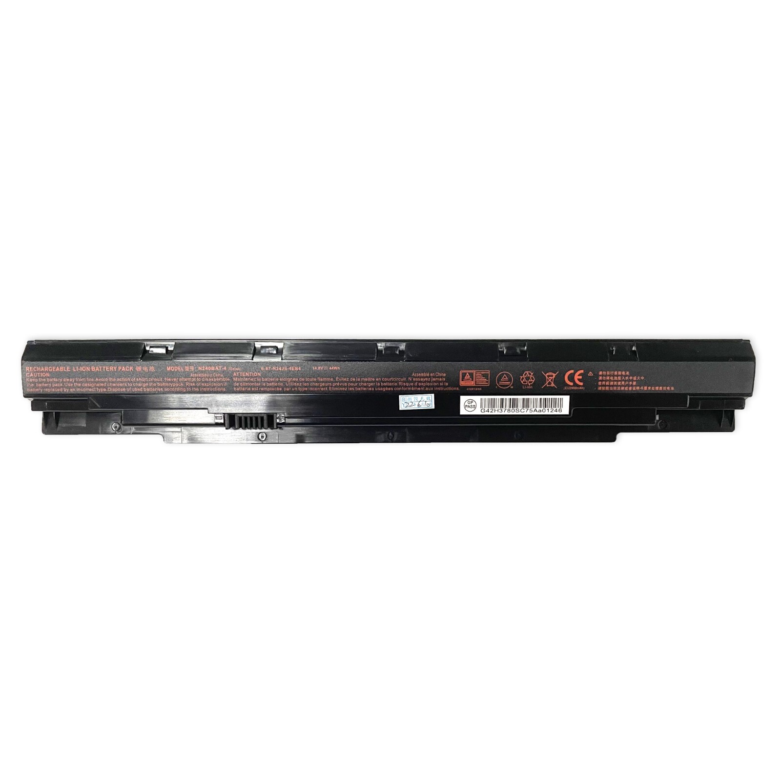 44Wh New Original N240BAT-4 Battery for Clevo N240JU N250LU N240BU SAGER NP3240