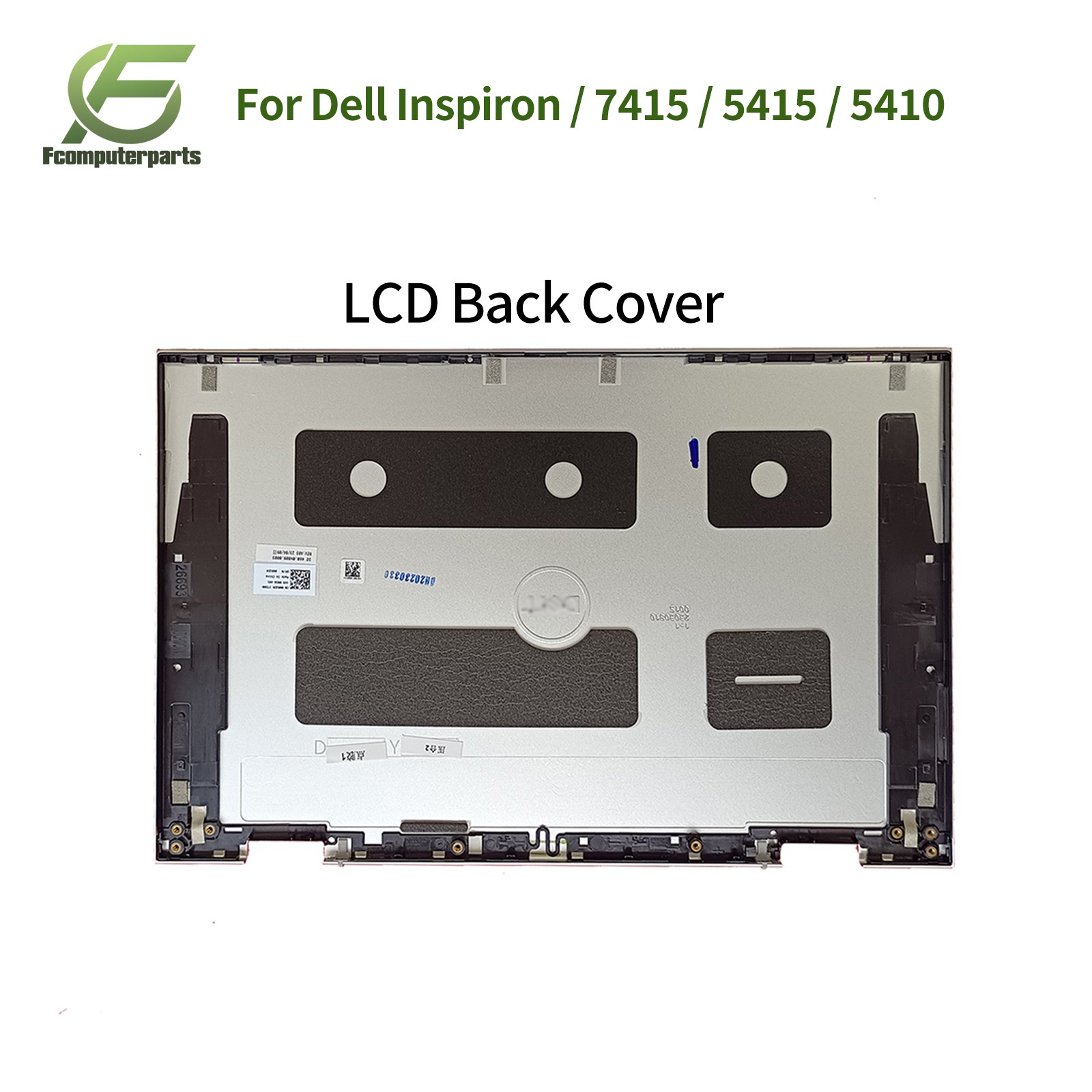 New 0NRGDR Silver Rear Lid For Dell Inspiron 14 5410 7415 2-in-1 LCD Back Cover