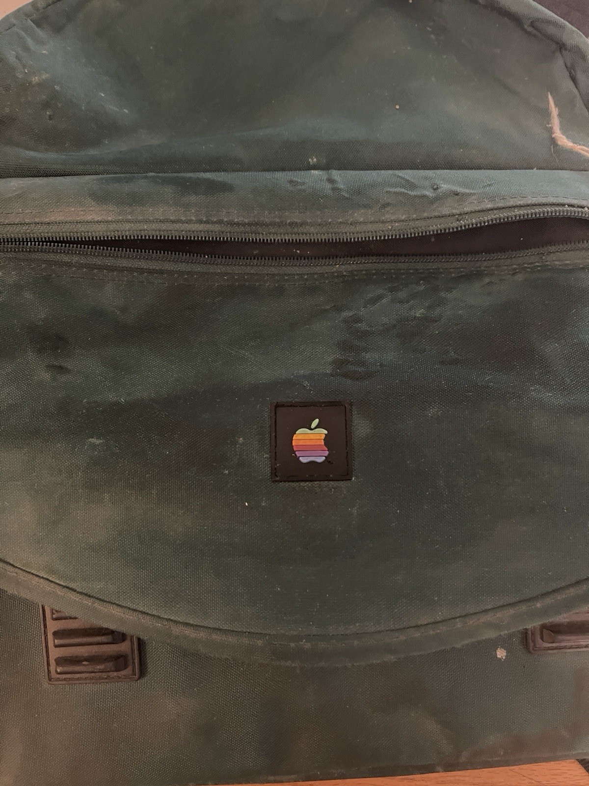 Vintage 1990's apple computer backpack