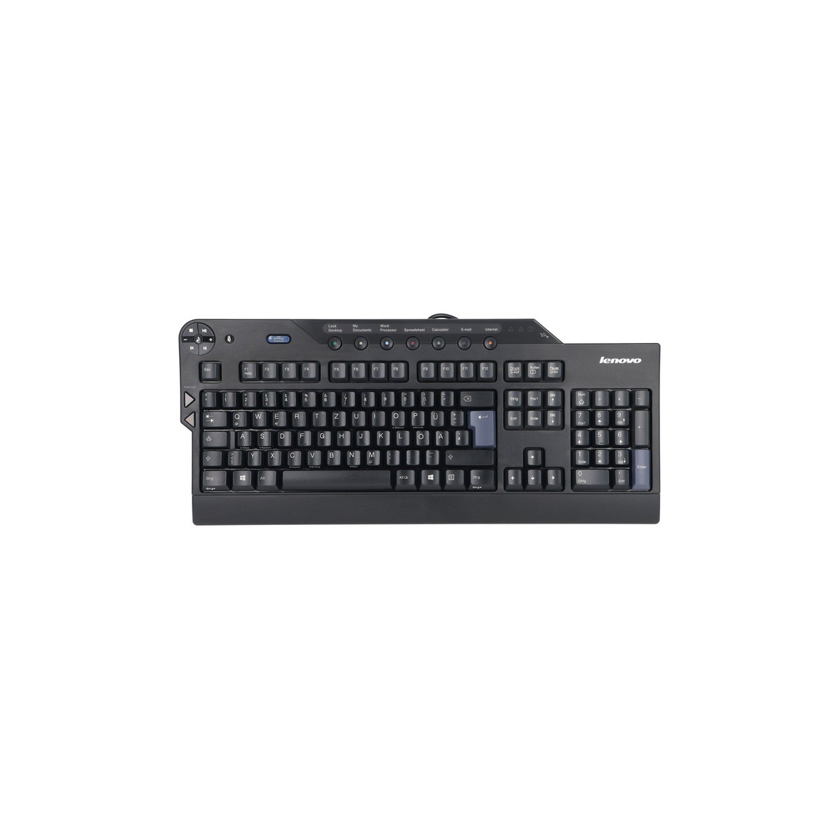 LENOVO ENHANCED PERFORMANCE USB KEYBOARD PROGRAMMABLE MULTIMEDIA KEYBOARD