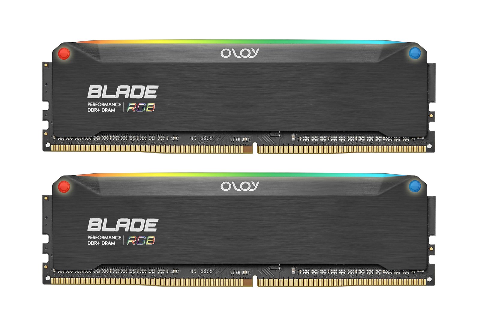 OLOy DDR4 RAM 16GB (2x8GB) Black Hairline Blade RGB 3000 MHz 8GBx2,