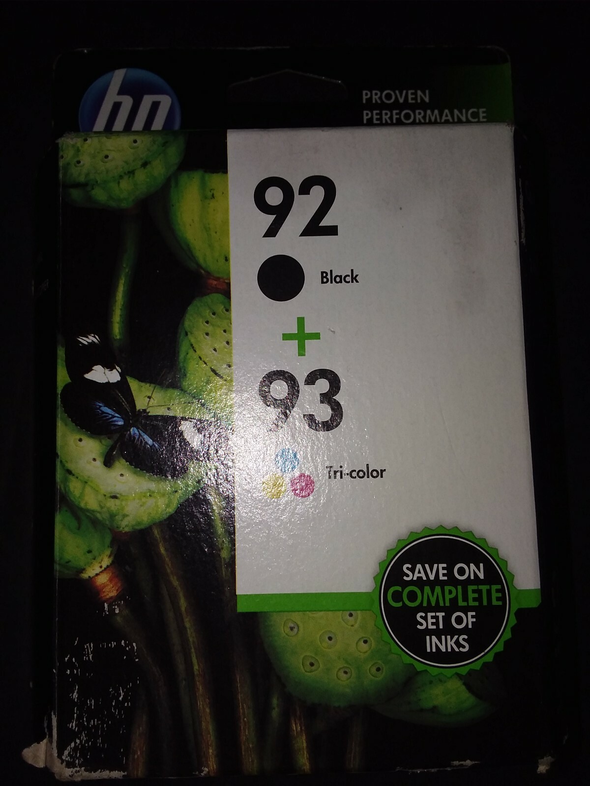 Genuine SEALED HP 92 Black & 93 Tri-Color Combo Pack C9513FN NEW