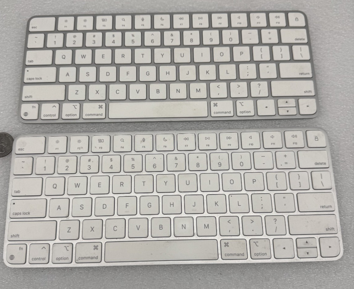 Pair (2) Apple Magic Keyboard A2450 US English, Wireless, Rechargeable