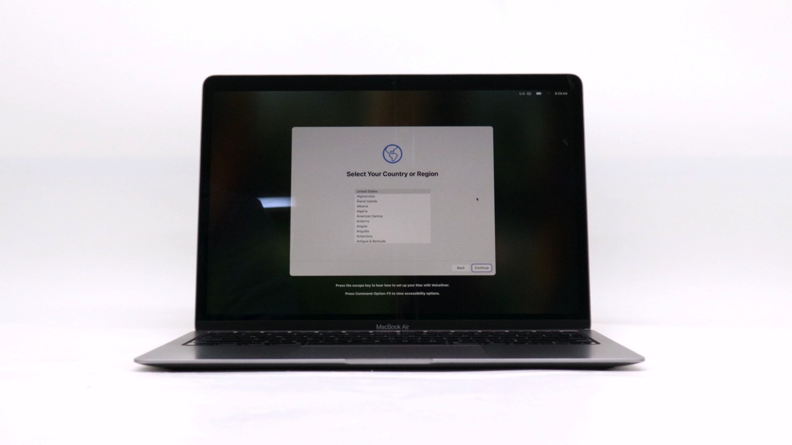 Apple Macbook Air 13" i5-1030ng7 8GB 256GB READ DESC