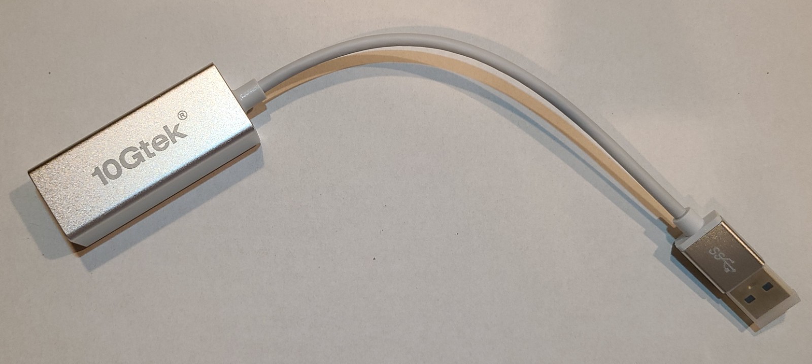 USB-A to Gigabit Ethernet Adapter - 10Gtek (Realtek RTL8153)
