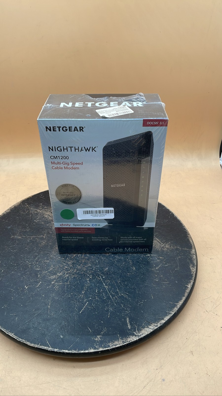 Netgear CM1200 Nighthawk Multi-Gig Speed Cable Modem High Speed Internet Device