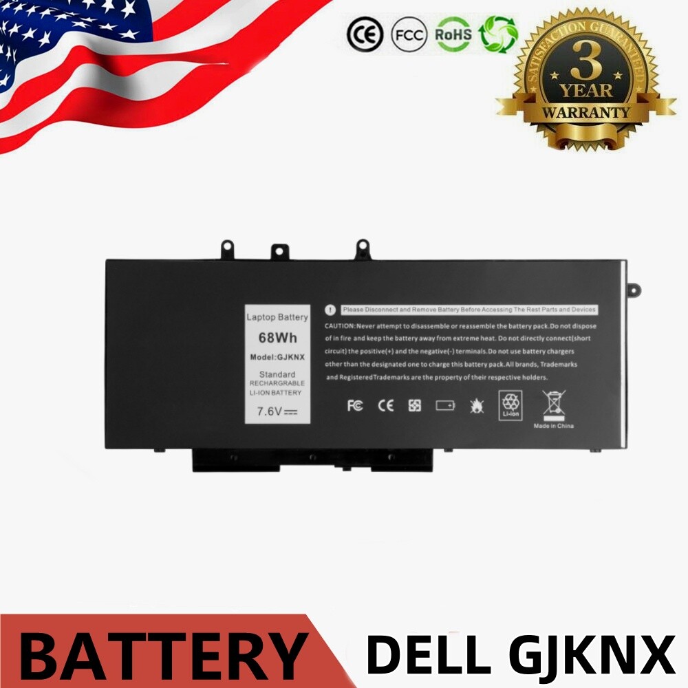 ✅Lot 10 GJKNX Battery For Dell Latitude 5480 5580 5280 5490 5491 5580 5590 5591