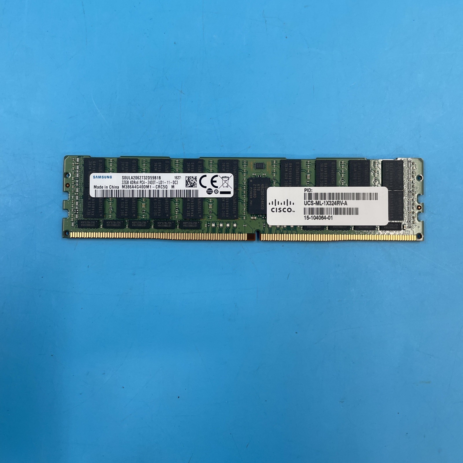Samsung 32GB DDR4-2400T PC4-19200 4DRx4 Server RAM Memory