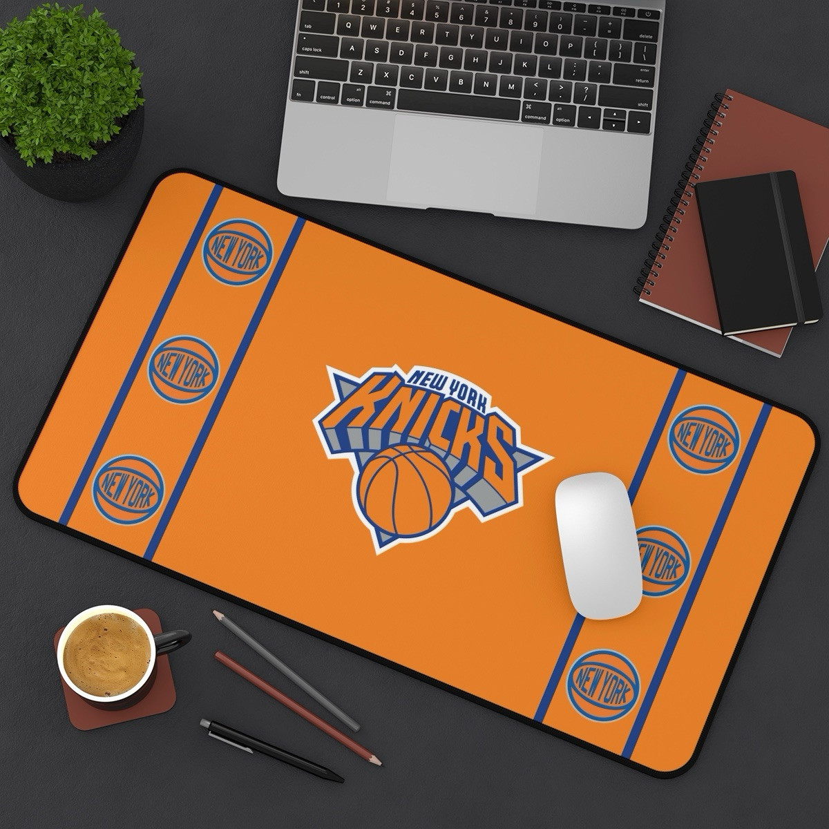 new york knicks Desk Mat Laptop basket mouse pad, Gamer Mousepad nba