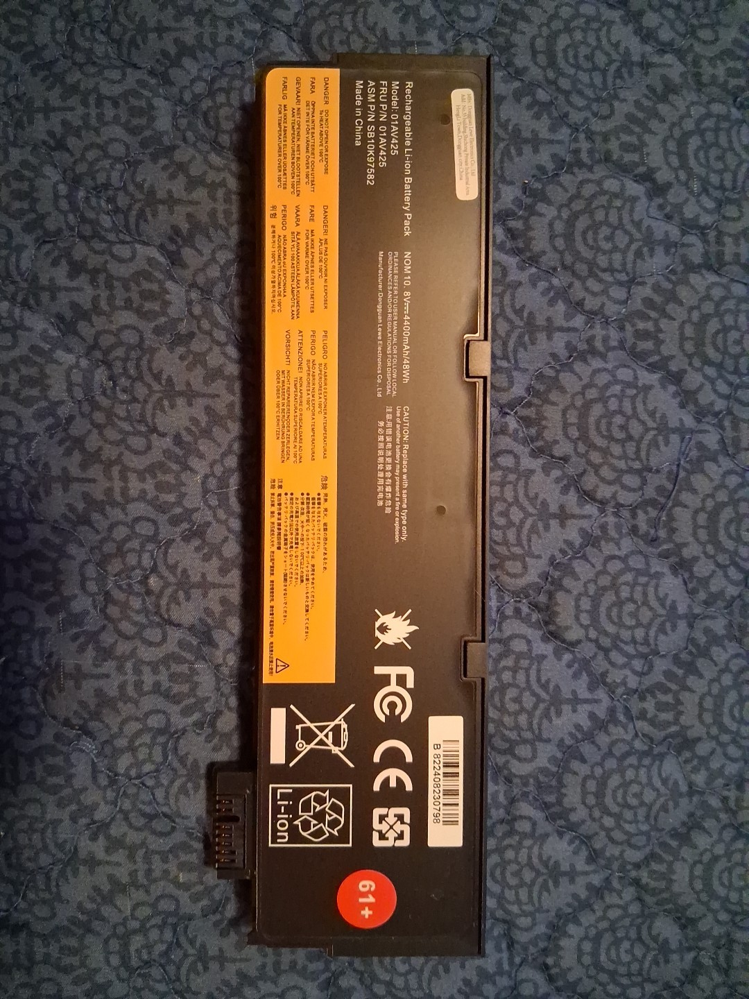 Genuine 01AV423 01AV425 01AV426 Battery For Thinkpad T470 T480 T570 P51S P52S