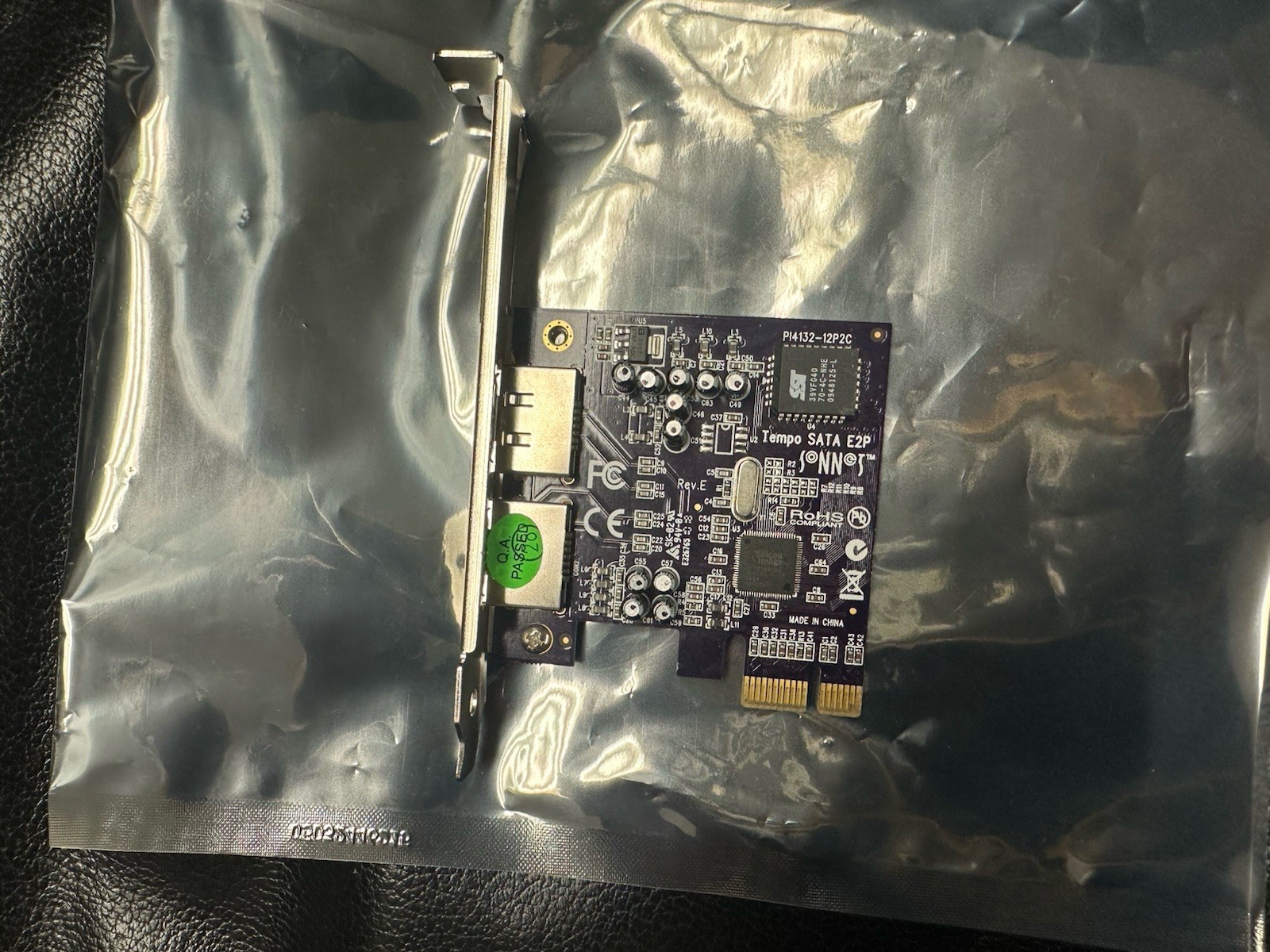 Sonnet Tempo SATA E2P Host Controller ATA Series PCI Express Mac Compatible Card