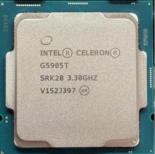 Intel Celeron G5905T LGA 1200 CPU Processor 3,3GHz Dual Core 4MB Cache Desktop