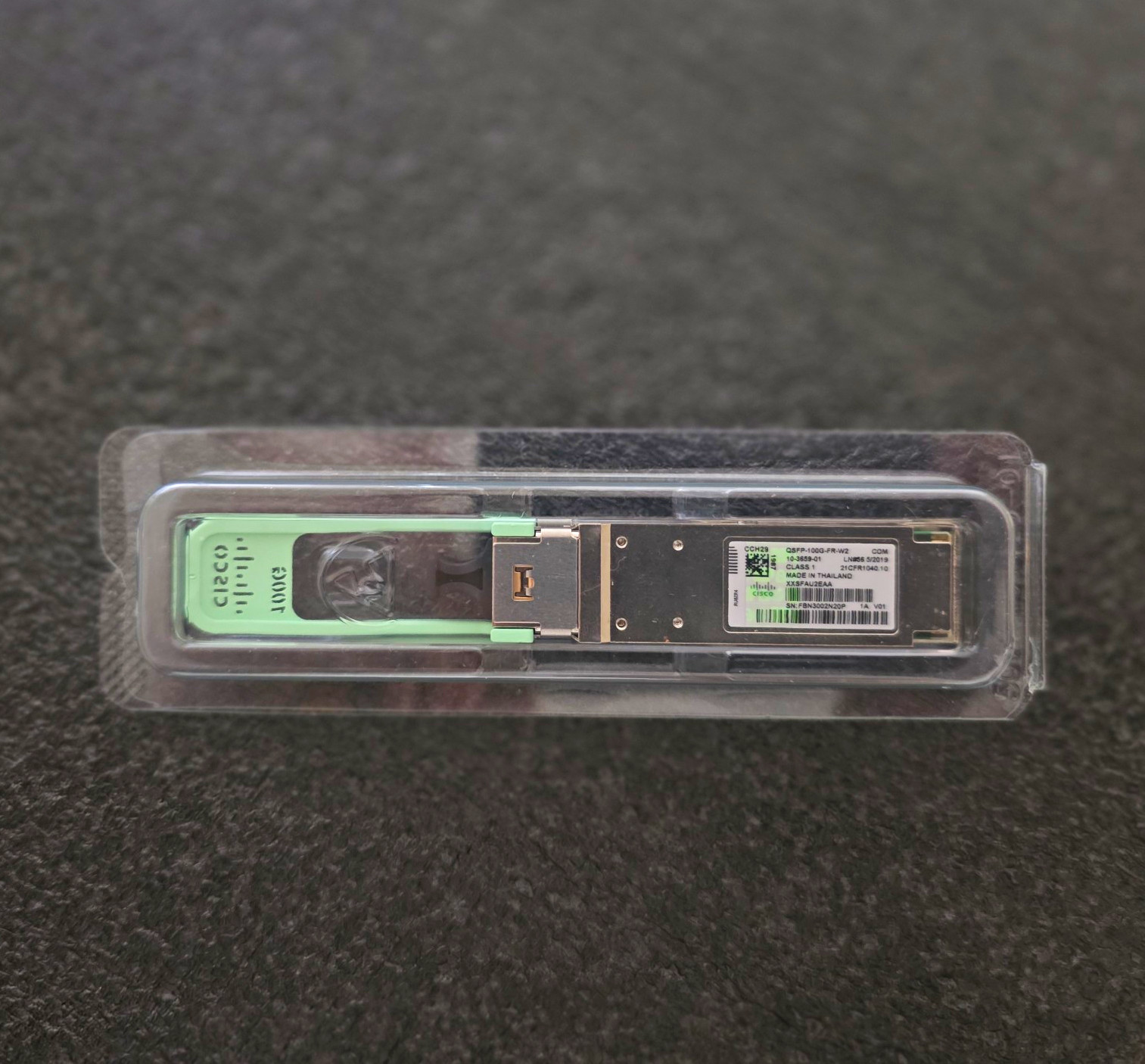 Cisco QSFP-100G-FR-W2 100G QSFP Transceiver Module Model QSFP-100G-FR-W2 (x1)