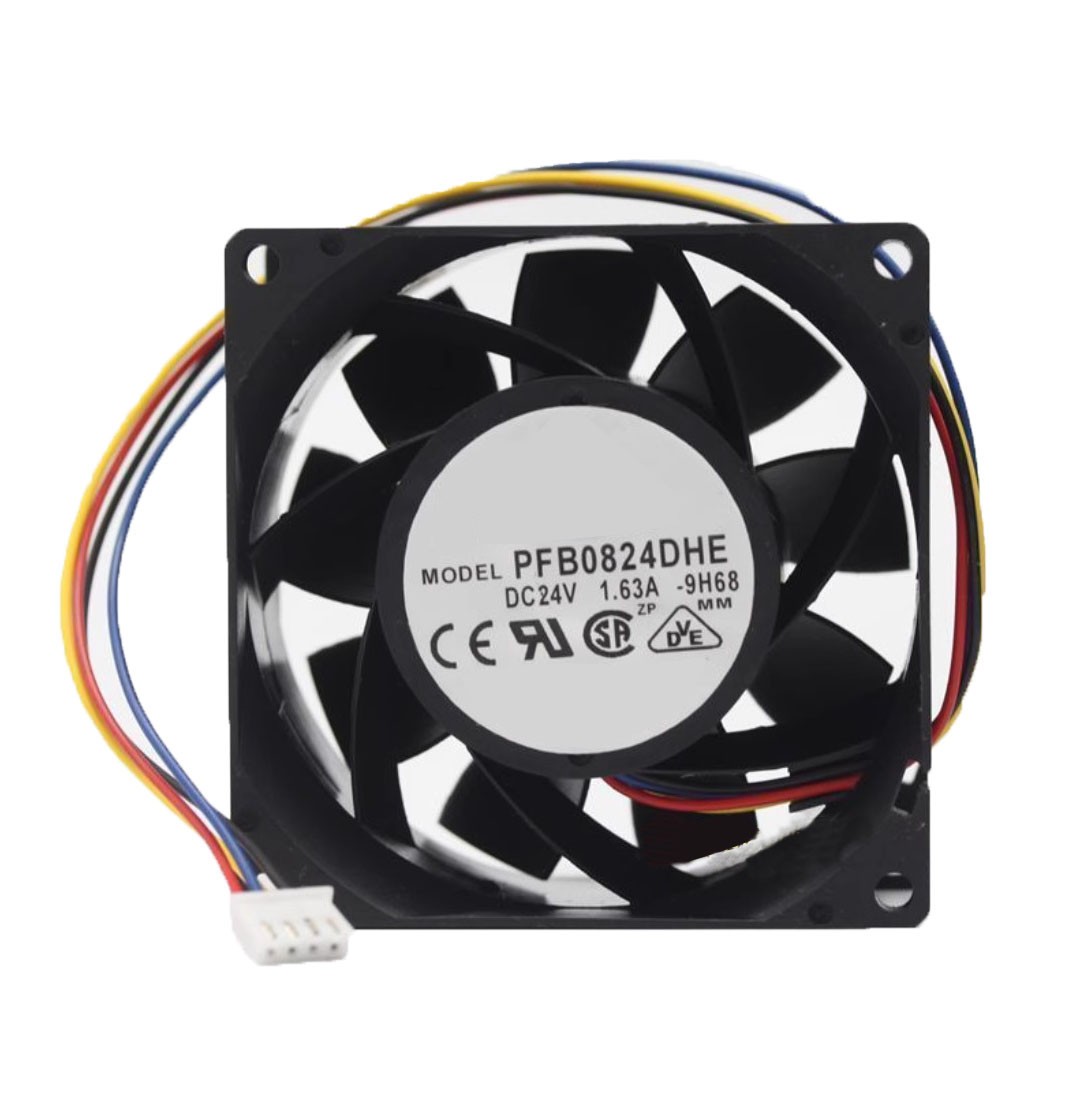 Cooling Fan For DELTA PFB0824DHE-9H68 80*80*38MM DC24V 1.63A 4lines New