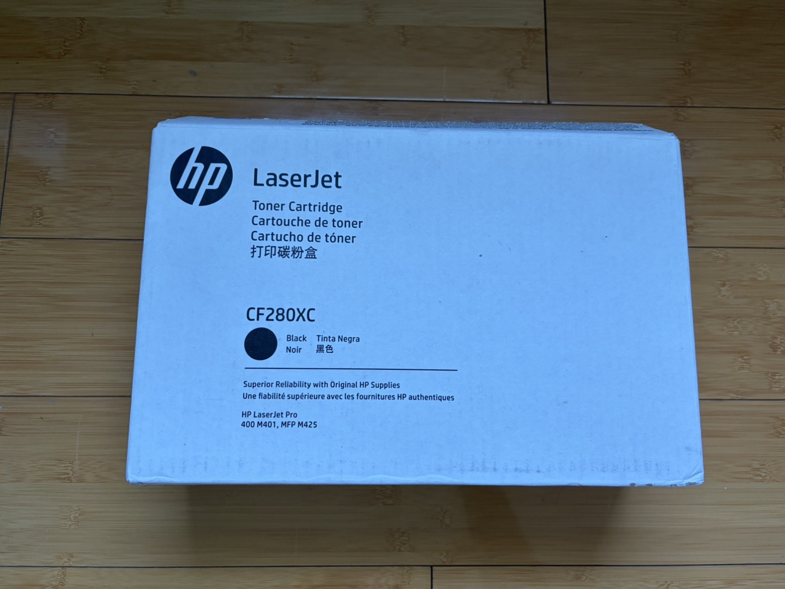 HP 80X Black High Yield Toner Cartridge CF280XC Genuine HP New