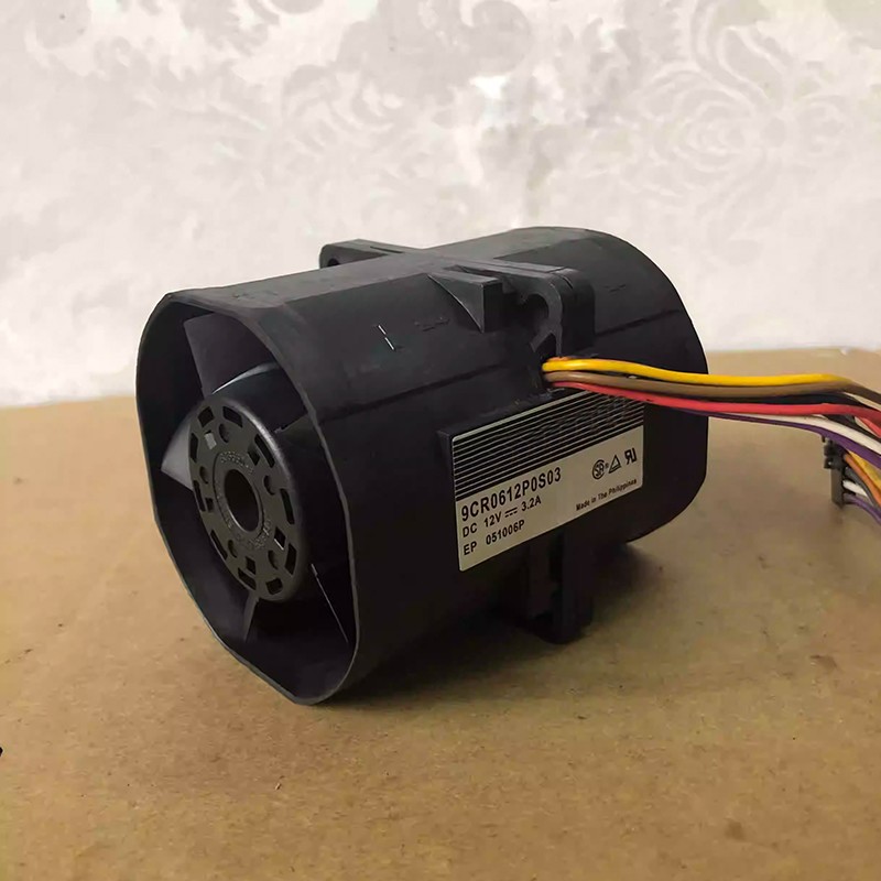 Round 3.2A/4A Auto Car Electric Turbo Supercharger Intake Cooling Fan 1PC 12V