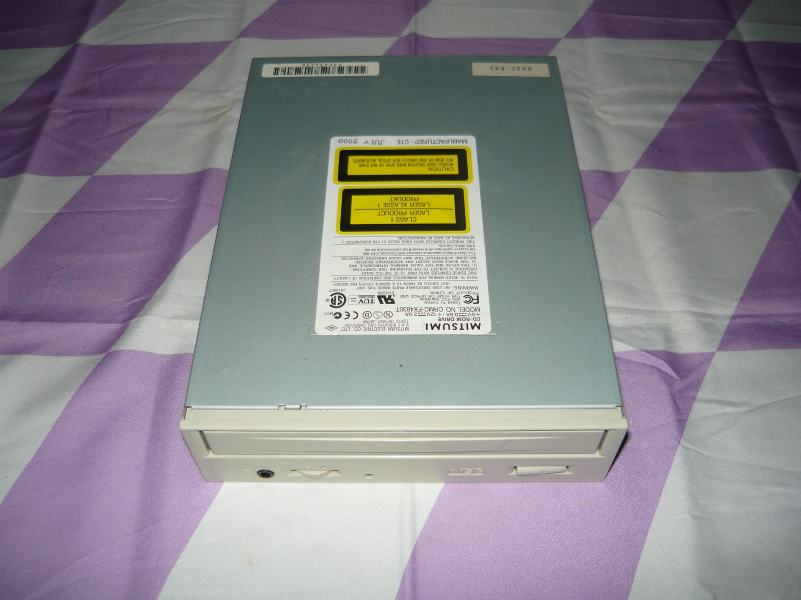 Vintage Mitsumi CD-ROM Drive 48X CRMC-FX4830T Used