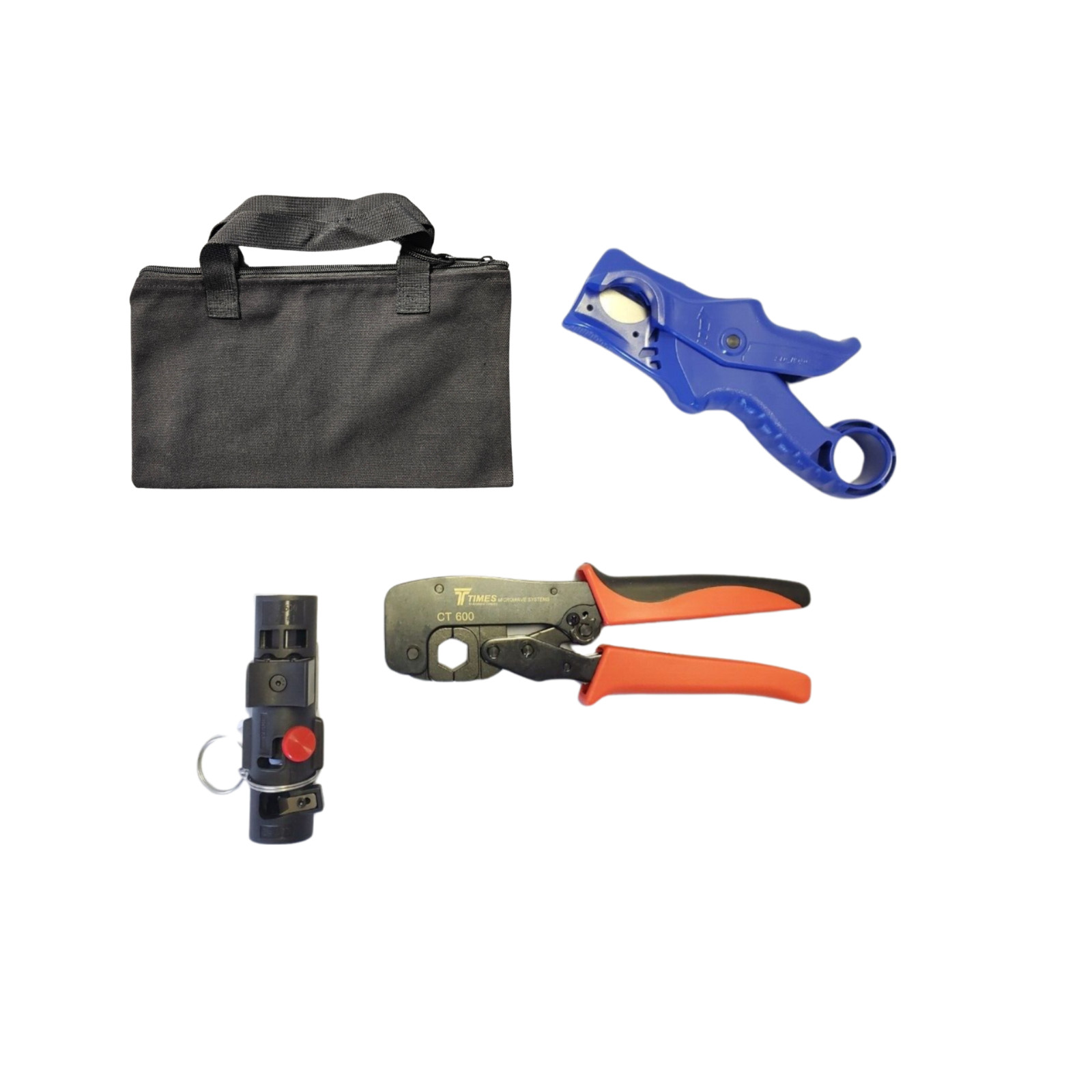 TK-600EZ Times Microwave Systems LMR-600 Coaxial Cable Tool Kit Strip Crimp Cut