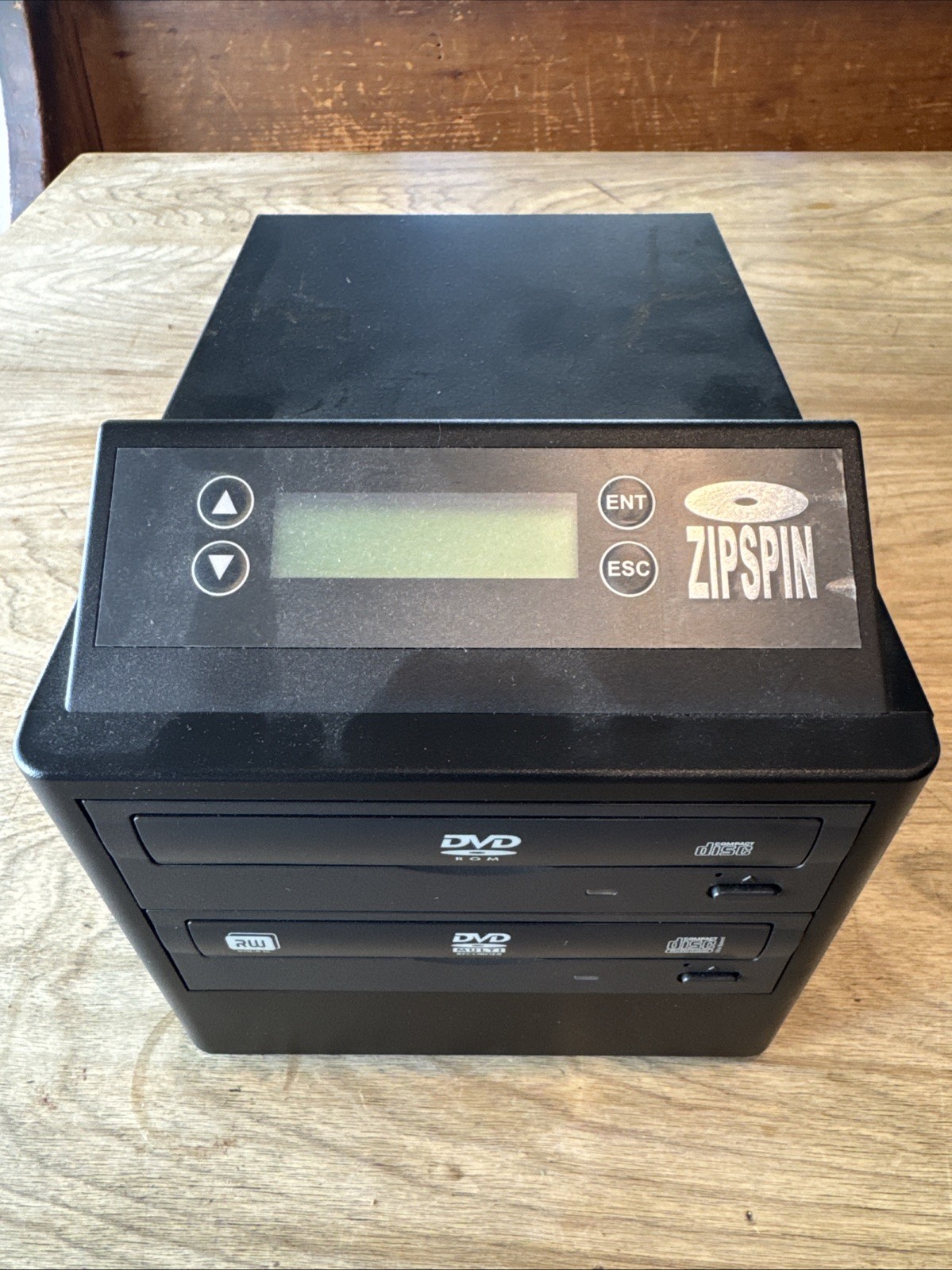 ZIPSPIN DVD-121-PRO-WM-DC Dual LG M-Disc Super Multi DVD CD Duplicator Burner