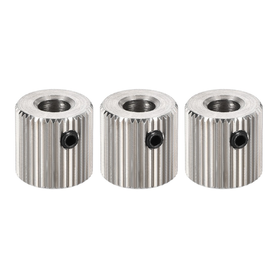 3 Pack MK7/MK8 Drive Gear Extruder Driver Feeder Gear 40T 5mm Bore