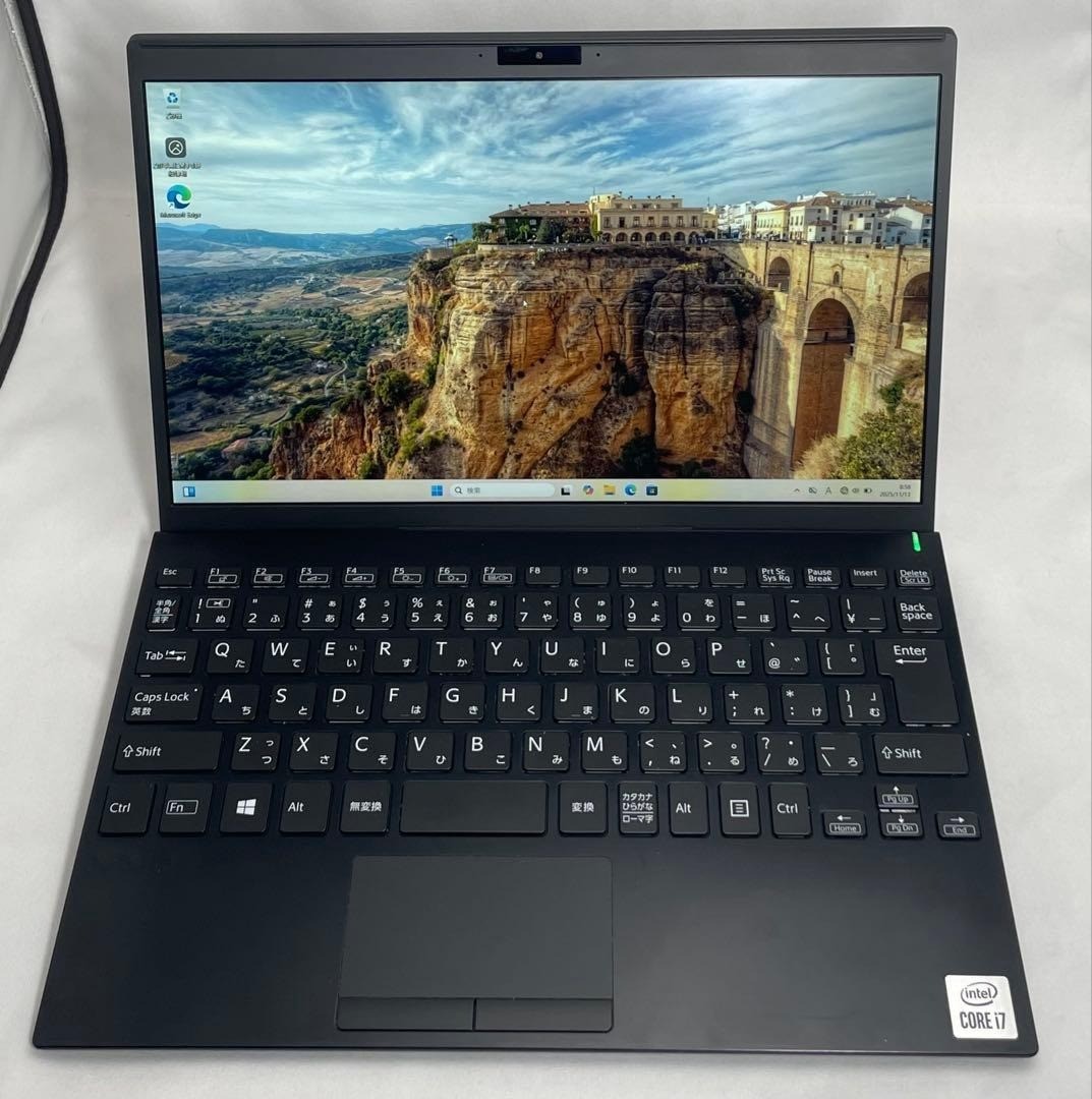VAIO VJPJ13C11N(SX12) i7-1065G7 Iris Plus 8GB SSD 128GB 12.5" Win11 Pro Tested