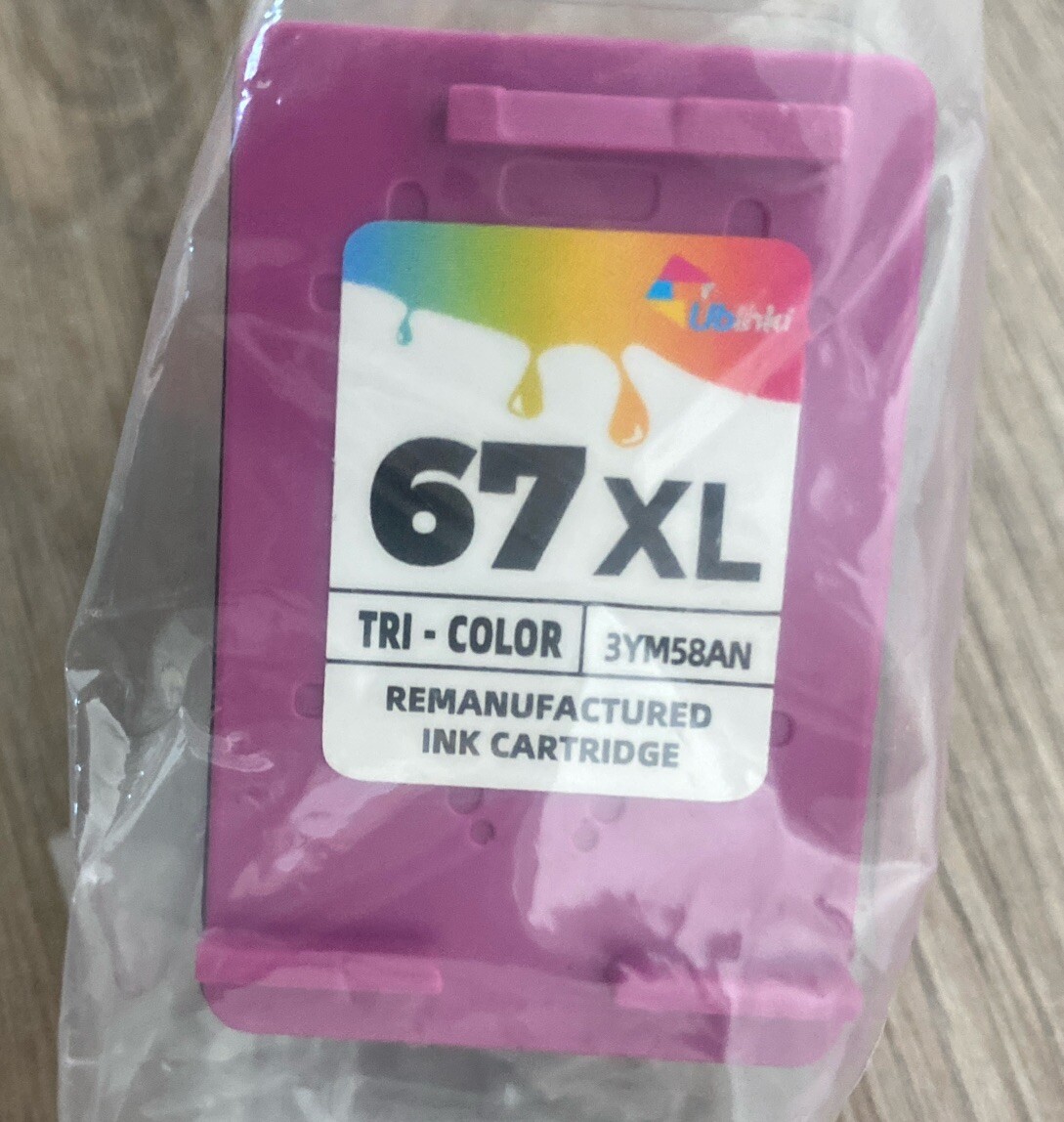 Ubinki 67XLInk Cartridge TRI-COLOR - BRAND NEW