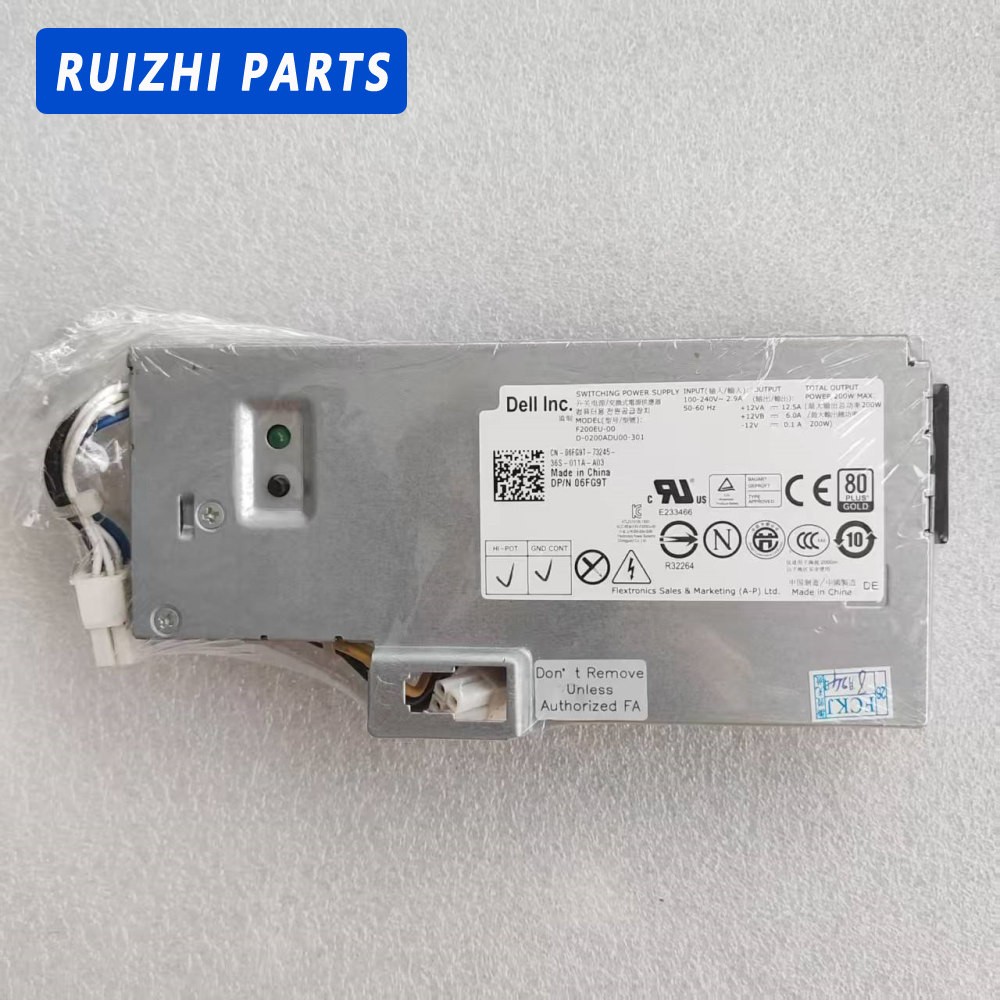 200W For Dell 780 790 990 7010 9010 Power Supply L200EU-00 F200EU-00 L180EU-00