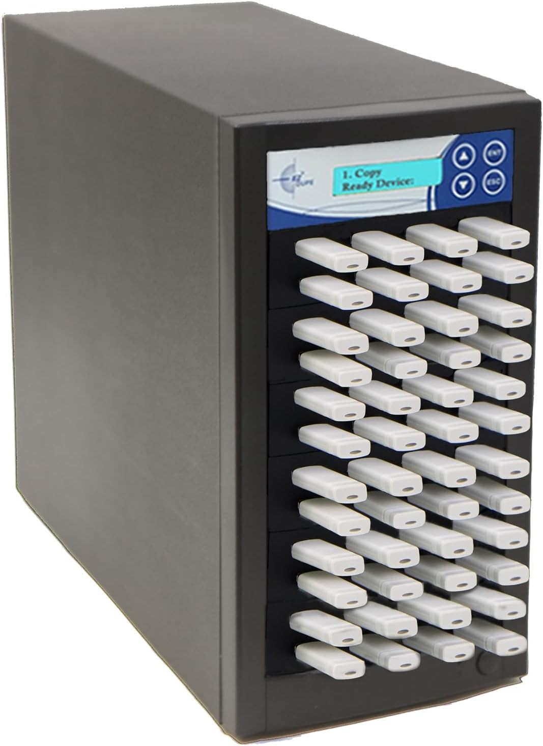 EZ DUPE 1:47 USB Flash Drive Duplicator & DoD Sanitizer 35MB/Sec 2 YEAR WARRANTY