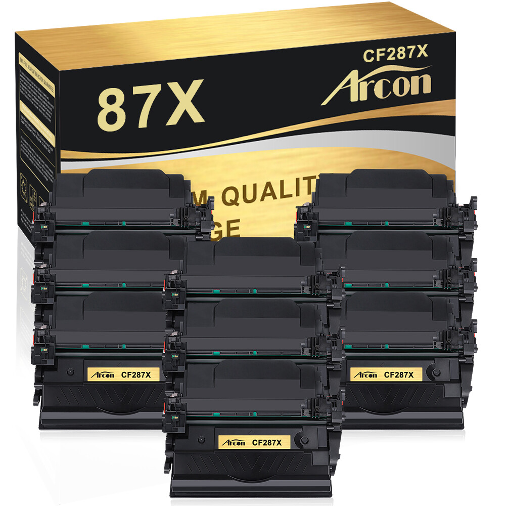 8x 87X CF287X Toner Compatible With HP LaserJet M506dn M501dn M527dn M506x M501n
