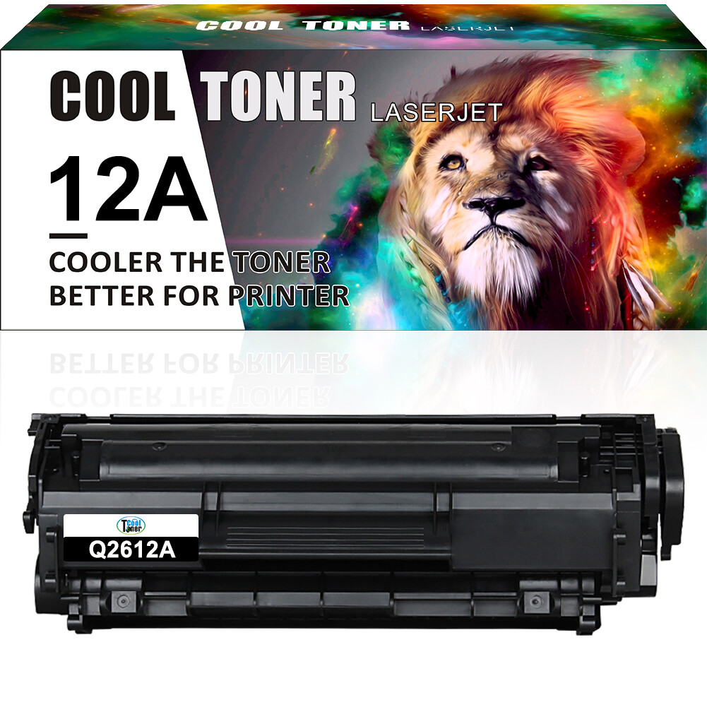 1-10 PK Q2612A Toner Lot Compatible For HP 12A LaserJet 1012 1010 1018 1020 3030