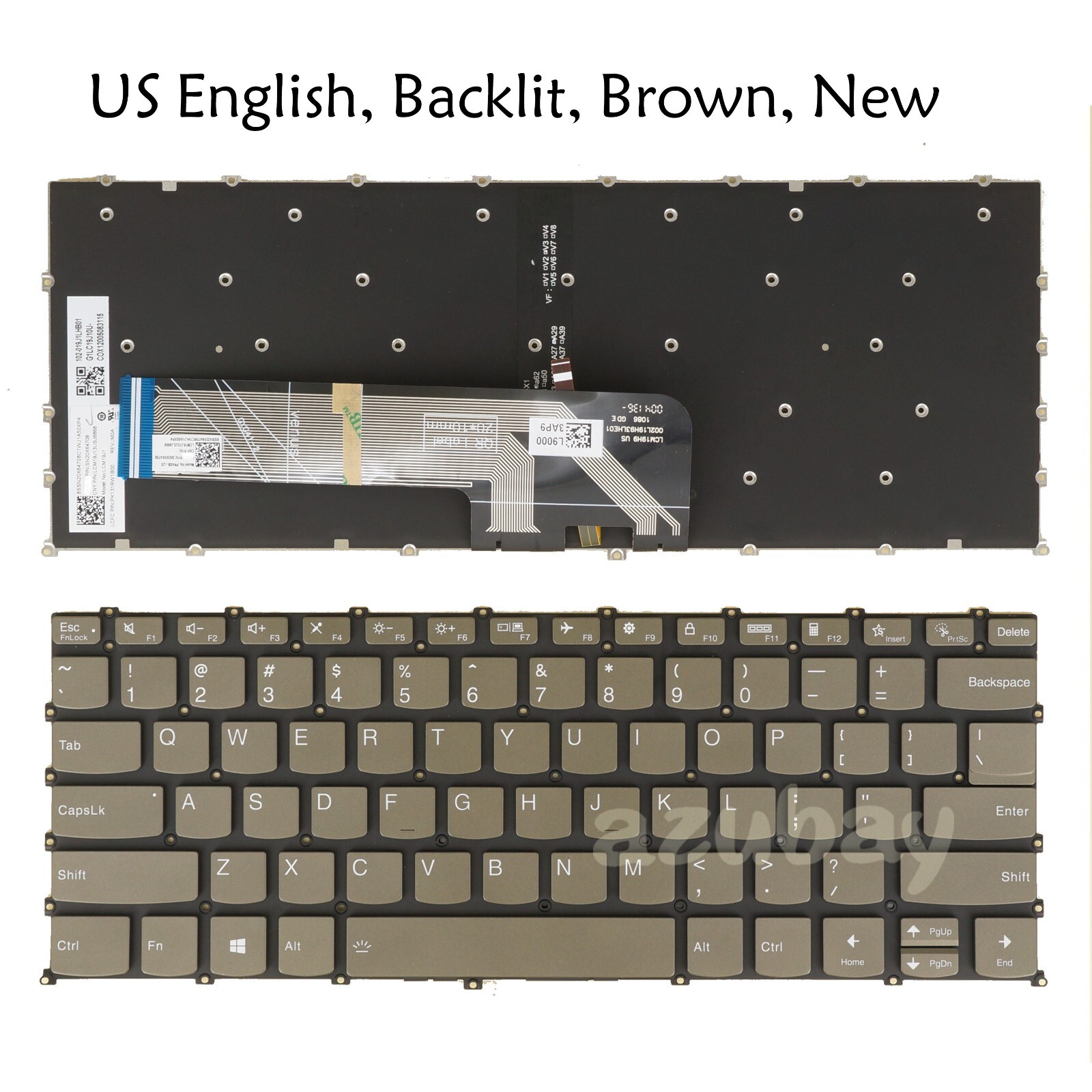 Keyboard For Lenovo IdeaPad / Yoga / Slim 7-14ARE05 7-14IIL05 7-14ITL05 7-14ITL5