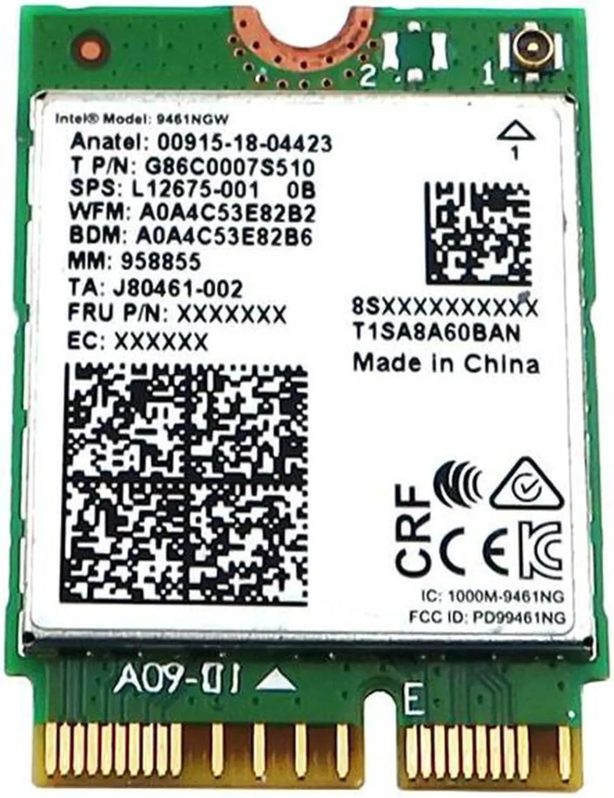 L12675-001 9461NGW GENUINE HP WIRELESS CARD BLUETOOTH 14T-DY000 US Seller Tested