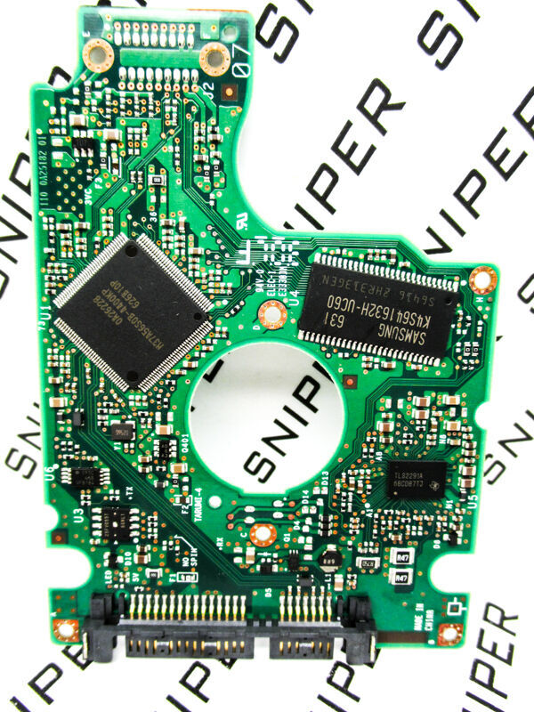 PCB - Hitachi 60GB HTS541060G9SA00 SATA 0A27463 DA1360 Laptop Hard Drive DA1189C