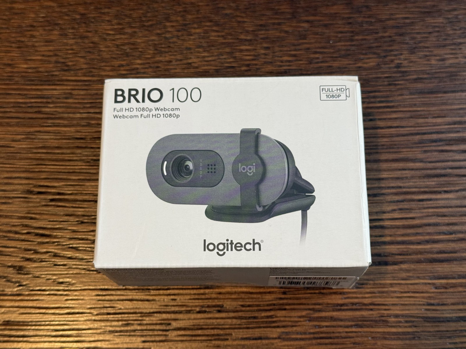 Logitech Brio 100 Full HD 1080p Webcam - Color Graphite