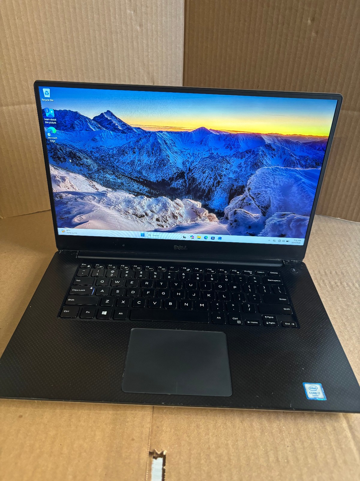 DELL PRECISION 5510 i7-6820HQ 2.7GHZ DDR4 16GB SSD 512GB QUADRO M1000M 4GB, WIFI