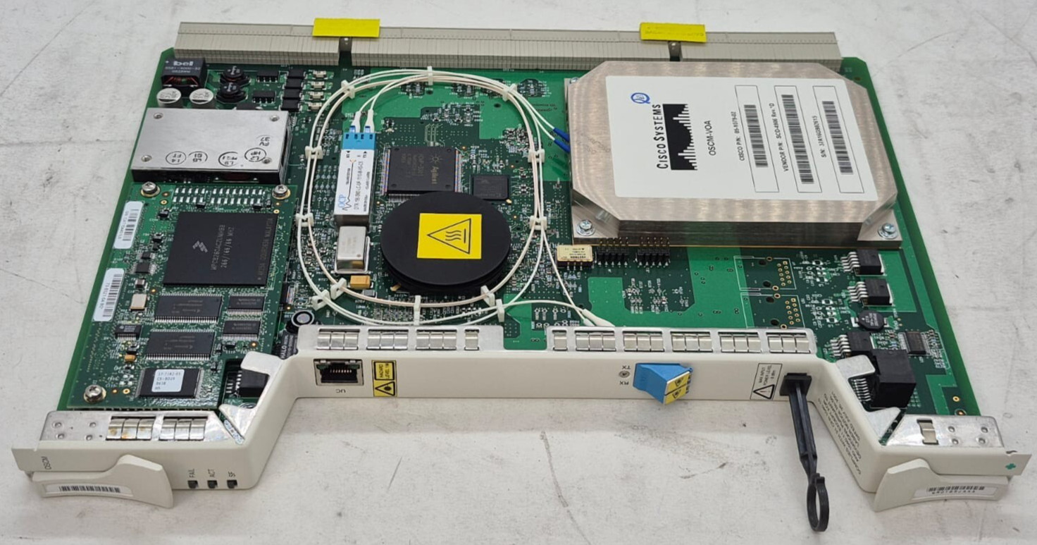 Cisco ONS 15454-OSCM Optical Service Channel Module Card OSCM-VOA