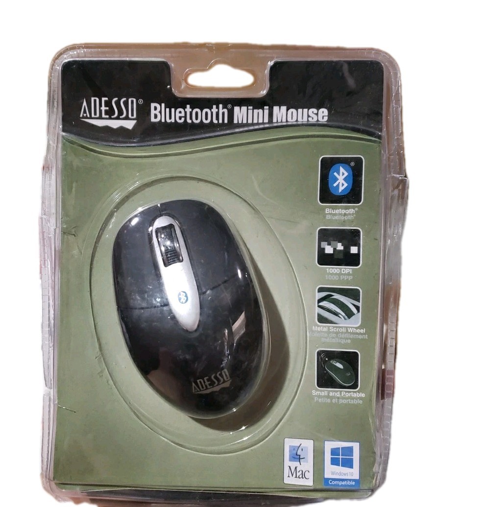 Bluetooth Mini Mouse - Adesso iMouse S100 - New (other)