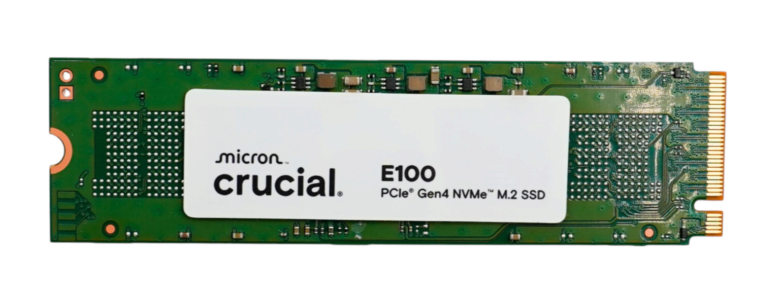 Crucial 1TB E100 PCIe Gen4x4 M.2 2280 NVMe SSD - CT1000E100SSD8