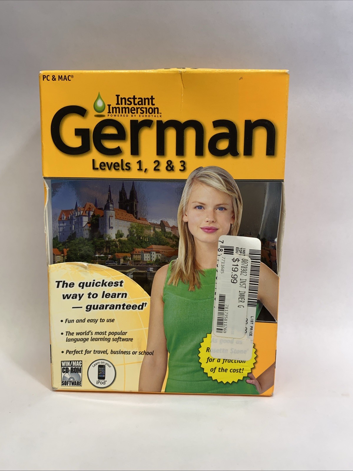 Topics Entertainment Instant Immersion Learn German Levels 1, 2&3 for Windows…