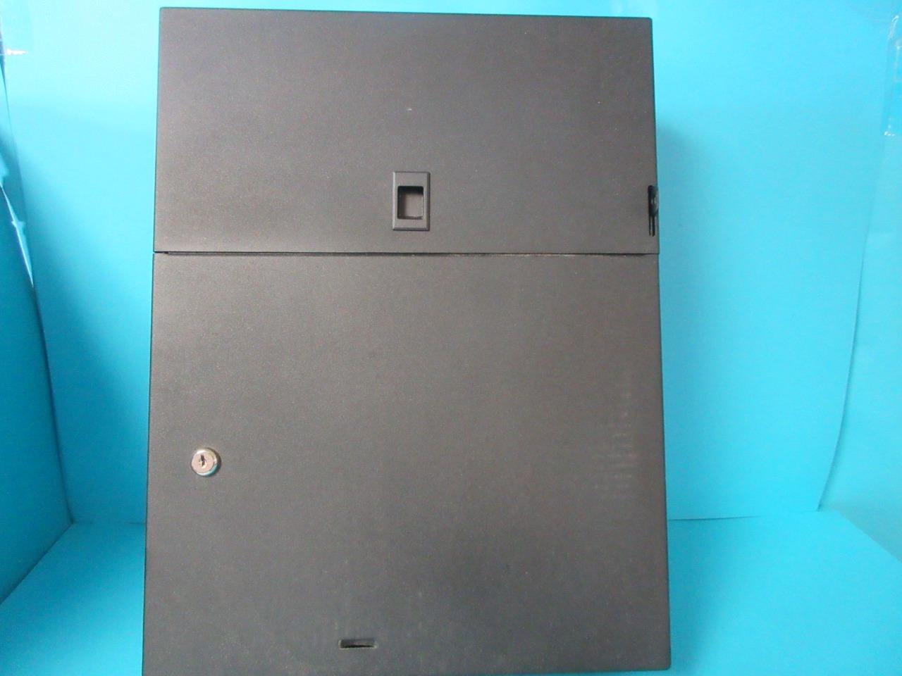 FIS Wall Mount Enclosure Patch & Splice (8) Adapter Plate FFWM048BLK