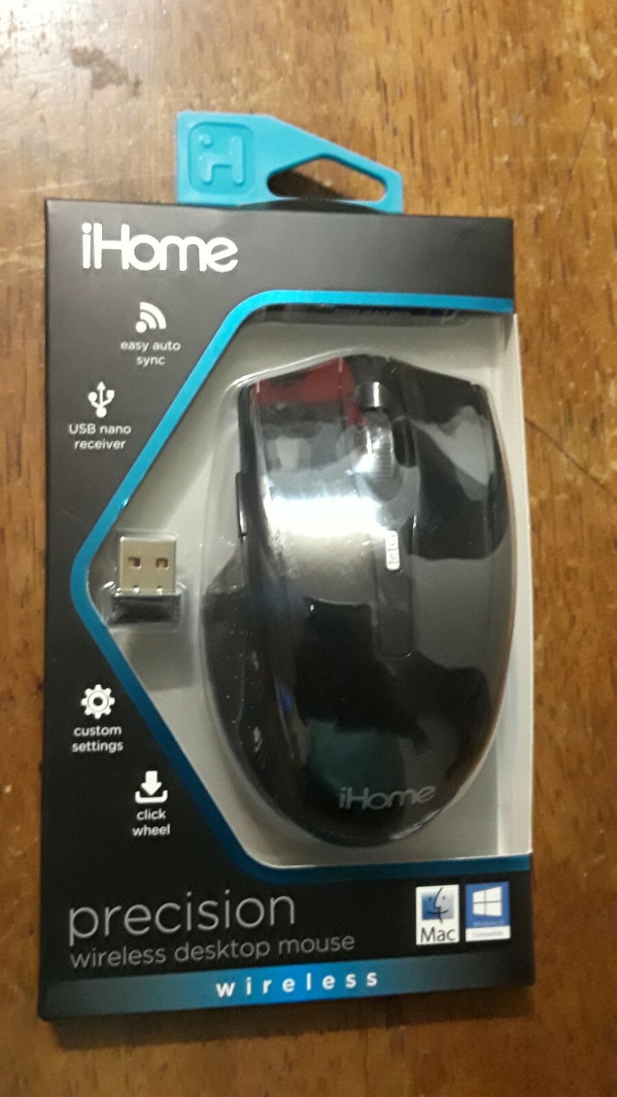 IHOME ERGONOMIC PRECISION WIRELESS DESKTOP MOUSE