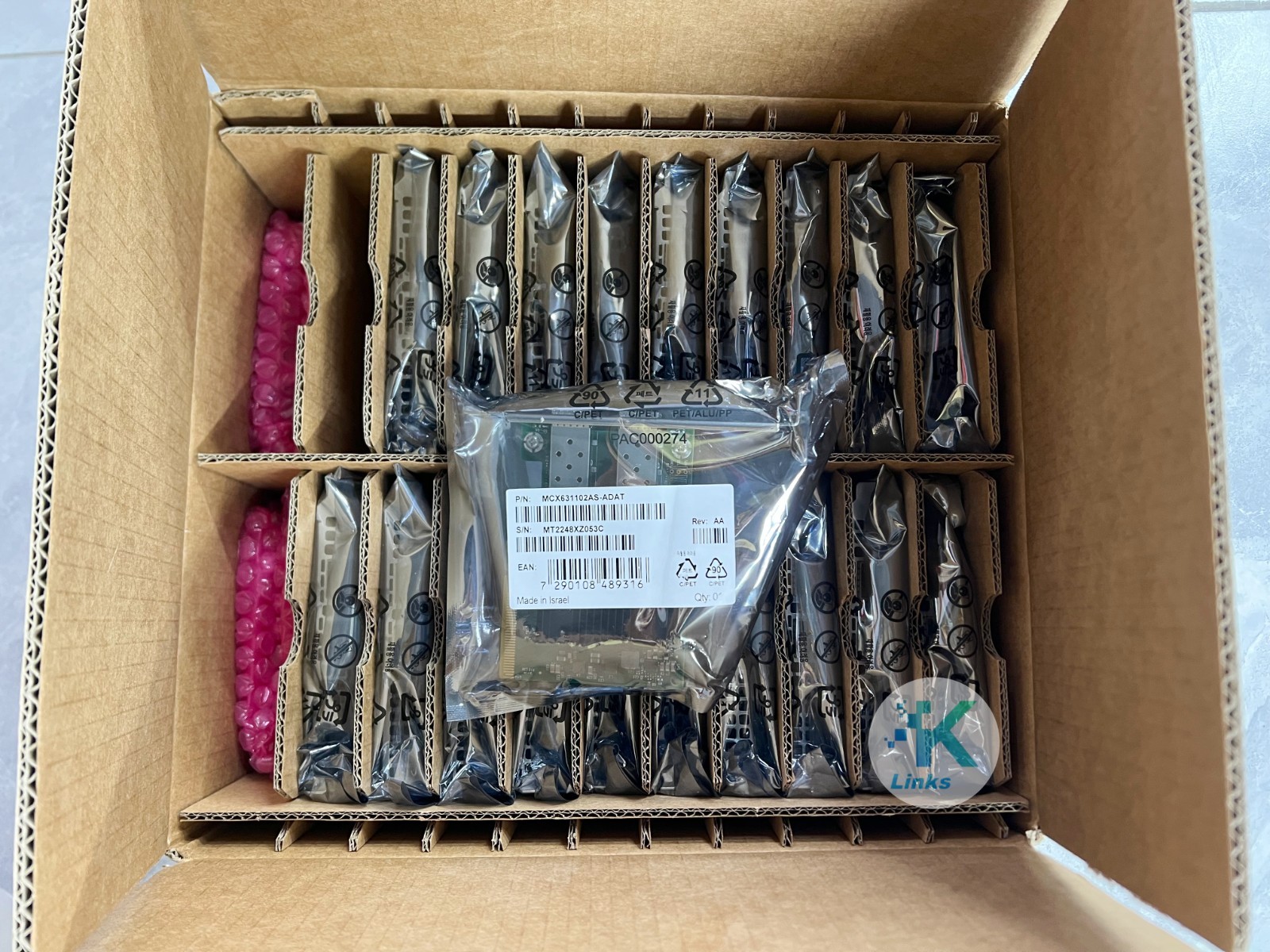 Mellanox CX631102A ConnectX-6 Lx 10/25Gb Dual-Port MCX631102AS-ADAT Network Card