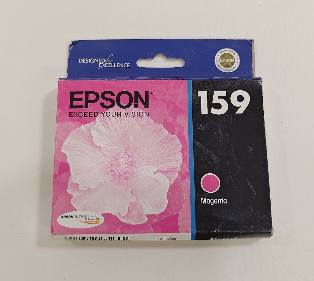 Genuine Epson T159 Ultrachrome Magenta (T159120) - 09/2016