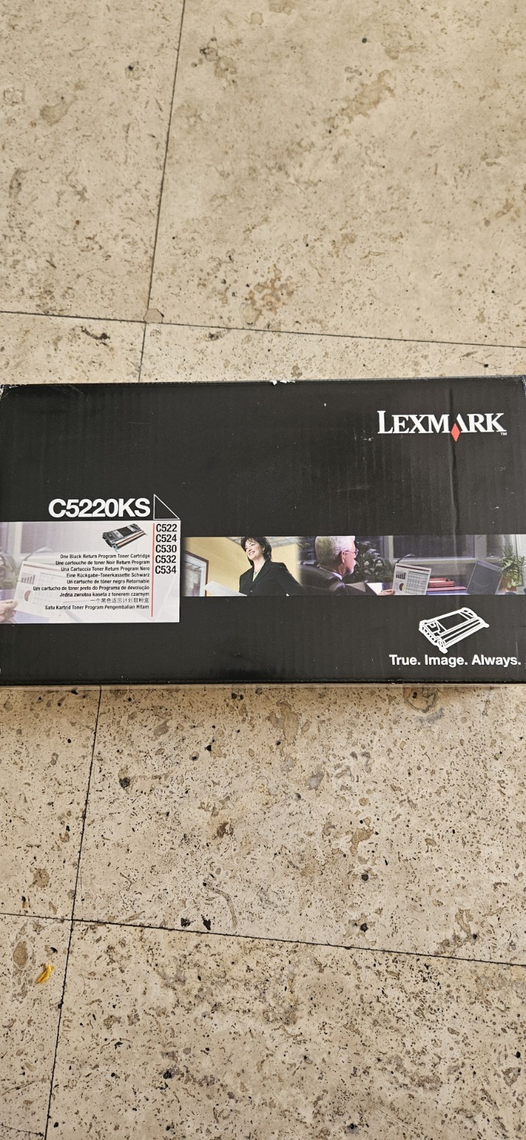 GENUINE Lexmark C5220KS C522-0KS C522 C524 C530 C532 C534 Black Toner New Sealed