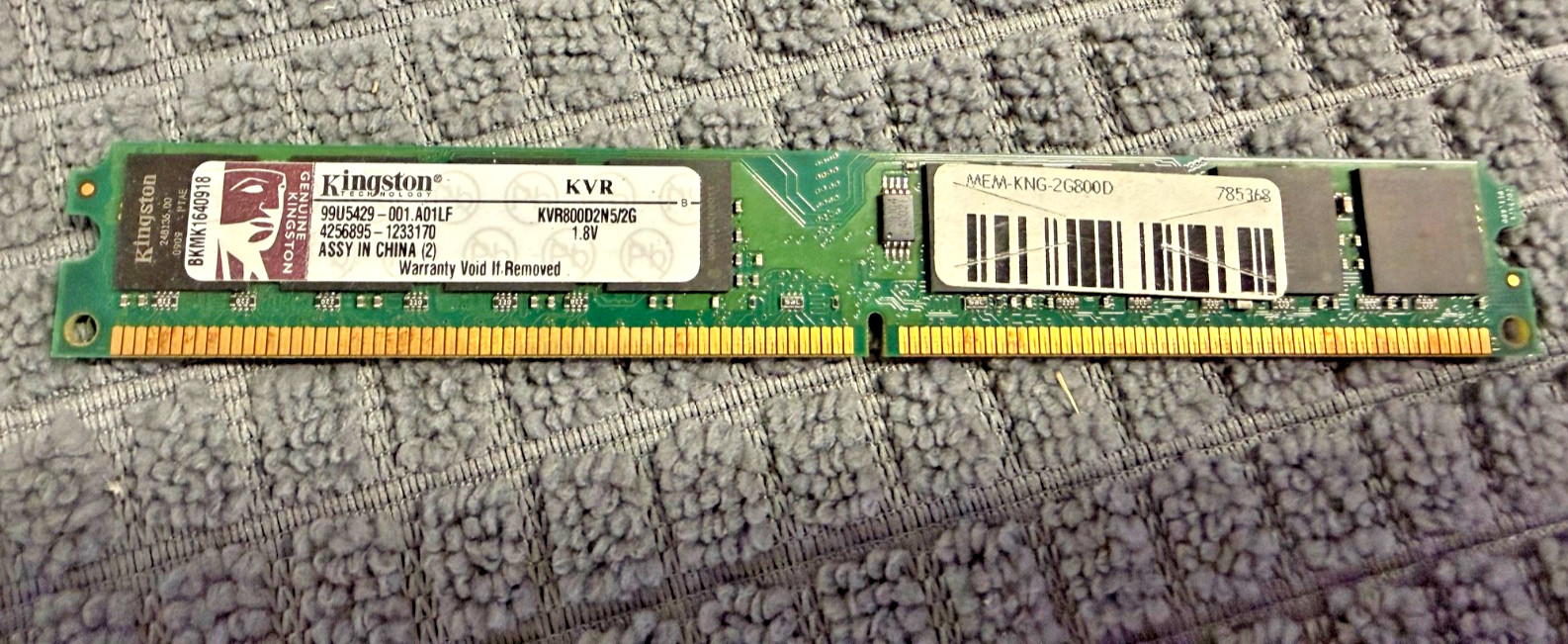 Kingston #3 KVR800D2N5/2G Memory