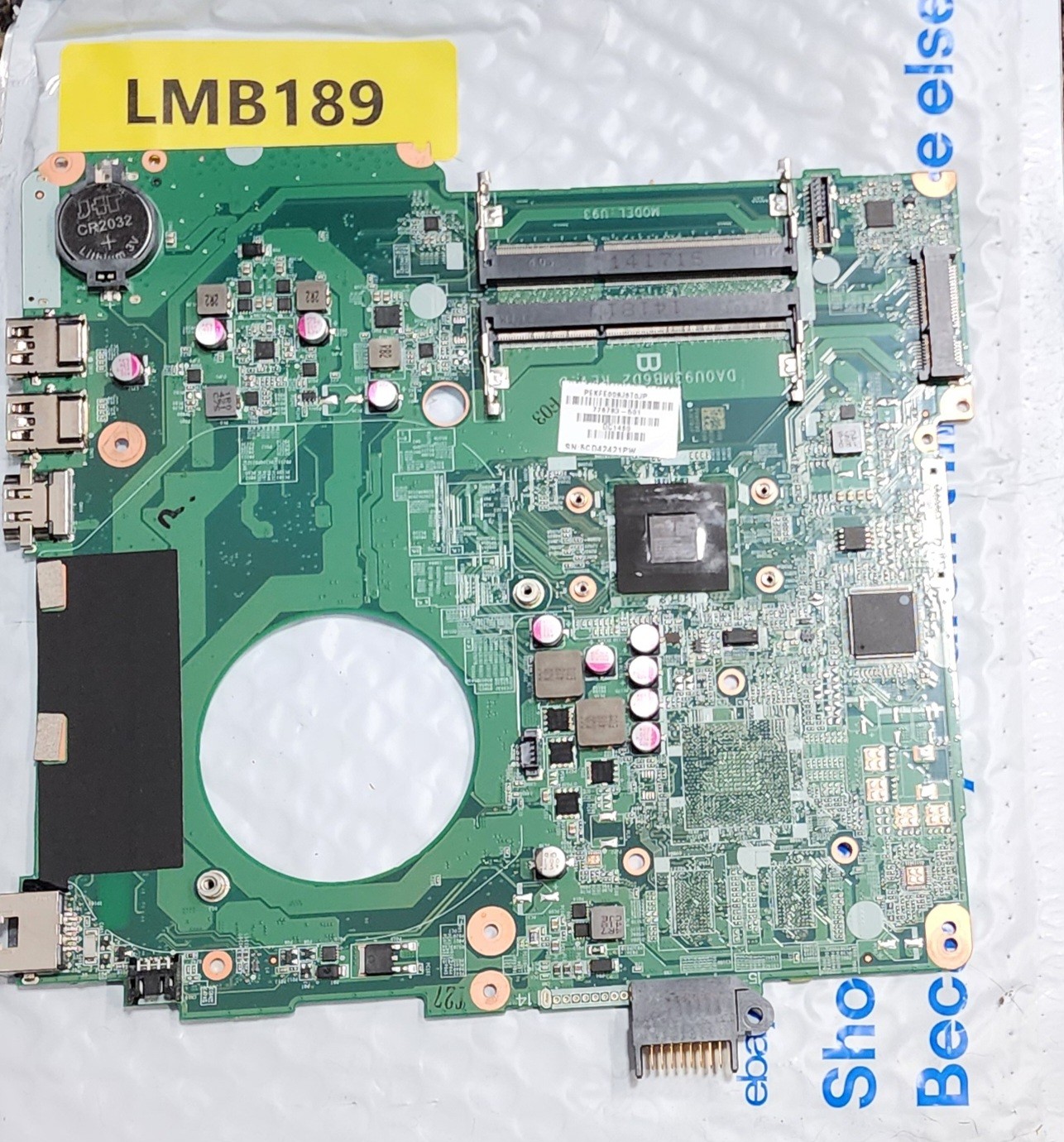 HP 15-F162DX Intel Desktop Motherboard 732080-001 776783-501 - Untested